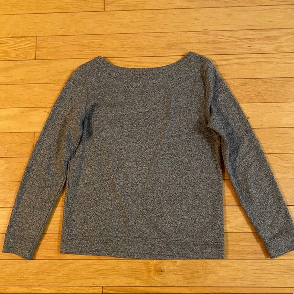 Grey Loft sweater with black beading size S - Picture 5 of 5